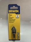 Irwin 12413 High Speed Countersink Bit, 3/4" (19MM) For Wood, Steel, And Pvc New. Price: $19.99.