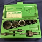 Greenlee 830 Hole Kit,saw Range 7/8 2-1/2 Used. Price: $85.00.