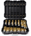 99PCS Hss Drill Bit Set Titanium Jobber Twist Kit Steel Metal 1/16"-3/8" New. Price: $31.02.