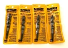 4 Dewalt 1/2" Rapid Load Hex Shank Power Ship Auger Drill Bits DW2561 New. Price: $19.99.