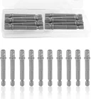 10 Pieces 1/4" Square To Hex Adapter, Inch Socket Bit New. Price: $8.72.