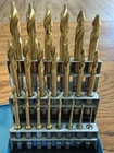 Matco Tools Hyper-step Stubby Drill Bit Set 1/16" 3/8" Quick-change DBQC21HSBS New. Price: $274.99.