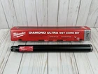 Milwaukee 48-17-5045 1-1/2" Diamond Ultra Wet Core Bit New. Price: $125.00.
