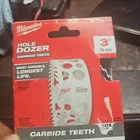 Milwaukee Hole Saw 3" 49-56-0734 Open. Price: $20.00.