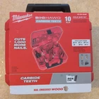 Milwaukee 49-56-9290 10PC Big Hawg With Carbide Teeth Hole Saw Kit New. Price: $149.97.