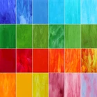Litmind Sheets Vibrant Stained Glass Variety 6"L*4"W(24PCS), Mix New. Price: $57.58.