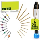 Micro Drill Bits Set With Pin Vise Small Hand Ma... New. Price: $22.80.