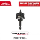 1 In. Shockwave Impact Duty Hole Saw New. Price: $25.99.