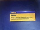 Irwin Hanson Screw Extractor And Drill Bit Set, 35 Piece New. Price: $299.00.