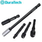 Duratech 5PCS Socket Adapter/extension Bar Hex Shank 1/4" 3/8" 1/2" Adapters New. Price: $19.99.
