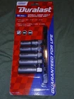 New Duralast 80-200 5PC Spiral Deep Extractor Set. Price: $44.99.