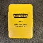 Vintage Craftsman 13 Piece Drill Bit Set 96639 Made Usa Used. Price: $13.95.
