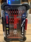 Bosch DDMSD20 Driven Impact Screw & Drilling Bits Custom Case Set 20PC New. Price: $15.99.