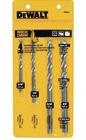 DW5204 4-PIECE Percussion Masonry Drill Bit Set New. Price: $17.00.