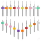 20 Pcs Micro Drill Set, 0.3-1.2MM Shank Tungsten Carbide Small Bits... New. Price: $10.50.