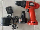 Black & Decker PS7200 7.2V Drill With Battery And Charger Tested Working Used. Price: $39.99.