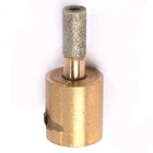 80 Grit X 1/4" Diamond Grinding Bit For Glass, Tile, Stained Stone - Univ New. Price: $18.39.