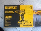 Dewalt Atomic Compact 20V Max Brushless Drill Kit 2AH Battery/charger DCD794D1 New. Price: $120.00.