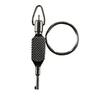 Zak Tool ZT-9P Knurled Flat Grip Swivel Handcuff Key W/ 1.5 Ring Polymer New. Price: $12.99.