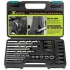Broken Bolt Extractor, 25 Pcs Set, Easy Out Bit Guides, Drill... New. Price: $37.57.