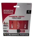 Diablo In. Carbide-tipped Hole Saw With 2-3/8 Cutting Depth DHS6000CT New. Price: $64.99.