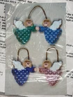 Angel Ornament Set - Plastic Canvas Kit By Joan Green Christmas Sealed New!. Price: $7.90.