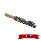Drill America Bit, 1/2" Reduced Shank, Kfd Black & Gold, 49/64" Each New. Price: $21.99.