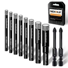 Deckrkat 10-PIECE Dry Diamond Bits Multi-size (with Tiledrill) New. Price: $26.49.