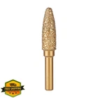 Huhao Diamond Grinding Burr Bit 6MM Shank Triangle Round 10MM New. Price: $34.99.