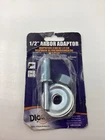 Dico Products 1/2" Arbor Adapter Adaptor Quick Change Steel Open. Price: $17.99.