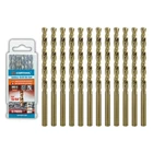 Cortool 13/64" Cobalt Drill Bits, M35 Hss Metal Jobber Length Twist (12 Pcs) New. Price: $20.63.