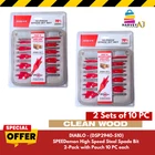 Diablo -speedemon High Steel Spade Bit Set With Pouch (10-PIECE) 2 Pack New. Price: $26.97.