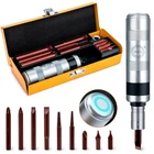 Akm 3/8" Hand Manual Reversible Impact Driver Set Extractor Scr New. Price: $33.09.