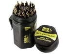Drill America 29 Piece Cobalt Stepped Point Bit Set, Gold New. Price: $278.23.
