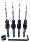 Countersink Drill Set #8 (11/64") Wood Bit, Tapered Stop Collar, H New. Price: $28.59.