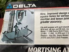 Delta Tools 17-935 Mortising Attachment Complete With Manual For Drill Press Open. Price: $30.00.