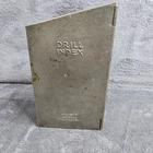 Vintage Huot Paul Metal Drill Index Case Box With Twist Bits Set Read Used. Price: $39.88.