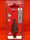 Milwaukee 48-89-9209 Jam Free Step Drill Bit #9 7/8 -1 1/8 New Seal (CP1124700). Price: $21.99.