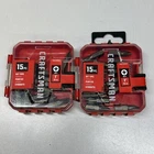 Sets 15 Piece Craftsman #2 Phillips Driver Bit Tips/ Impact Rated Inch New. Price: $20.00.