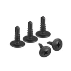 Uxcell Phillips Head Self Tapping Screws, #8 Carbon 1/2", Black New. Price: $17.99.