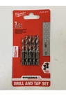 Milwaukee Shockwave Impact Drill And Tap Bit, Set Of 5 (48894874) New. Price: $18.99.