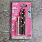Milwaukee 48-89-2330 6-PC Cobalt Drill Bit Set Red Helix For Hard Metal New. Price: $13.24.