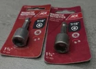 2-ACE 7/16 Magnetic Nutsetter 1-3/4" Driver Hex (A4) New. Price: $5.99.