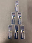 Lot Of 6 Bosch Flat 1/4" Shank Glass Drill Bits, Dia 2 Oal, # GT300 New. Price: $50.00.