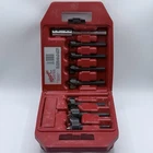 Milwaukee 49-22-0130 7-PIECE Contractor's Selfeed Bit Kit, With Carrying Case Used. Price: $129.95.