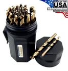 Norseman 29PC Cobalt M42 Drill Bit Set 1/16-1/2 Jobber Lengths Made In Usa D-29P New. Price: $229.99.