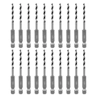 Sali Brad Point Drill Set, 20 Pcs 1/8" Carbon Steel Wood W... New. Price: $25.35.