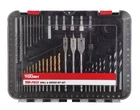 100 Piece Power Tool Drill Screws And Nut Driver Bits Hole Saw Kit In Carry Case New. Price: $48.96.