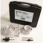 Westward 29VX16 Hole Saw Plumbers Kit, Pcs. New. Price: $119.99.