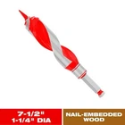DAG1150 Diablo 1-1/4 In. X 7-1/2 Carbide Auger Drill Bit, Wood Nail-embedded New. Price: $15.00.
